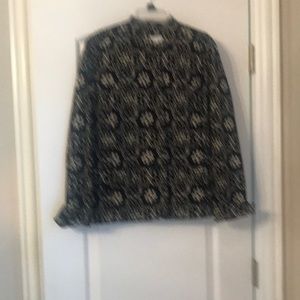 Black/cream jacket